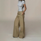 Casual loosin passformade jeansbyxor