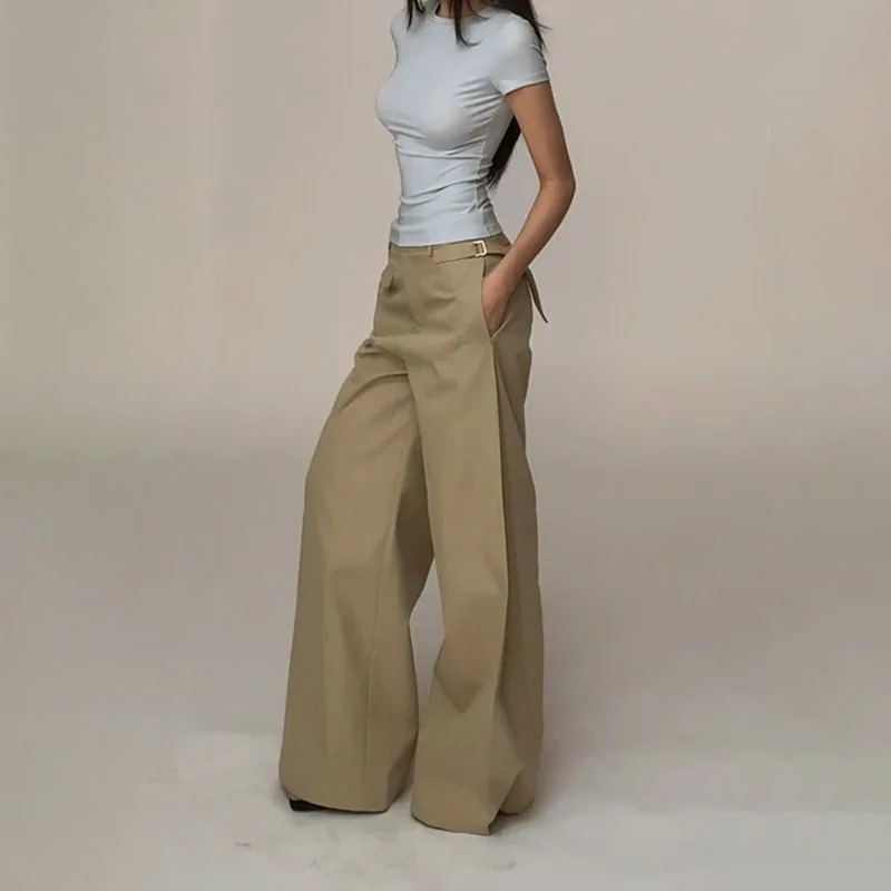 Casual loosin passformade jeansbyxor