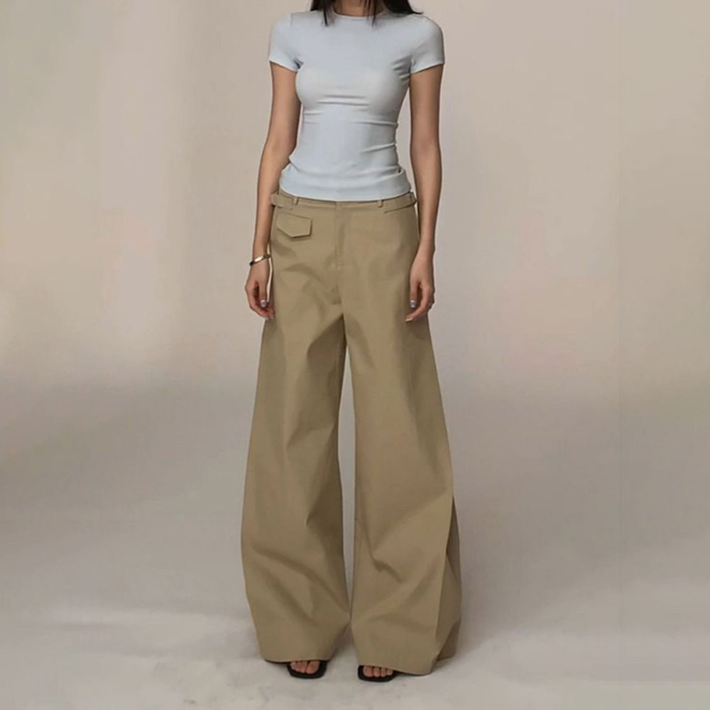 Casual loosin passformade jeansbyxor