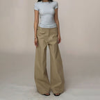 Casual loosin passformade jeansbyxor