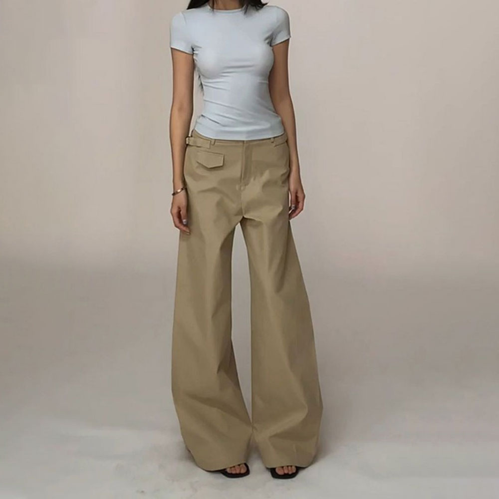 Casual loosin passformade jeansbyxor