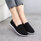 Bekväma slip-on-sneakers för promenader